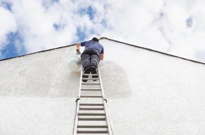 Peinture extérieure à Pouant — façades et ravalement